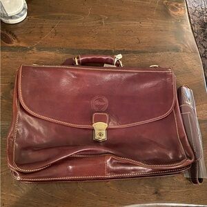 Leather Portfolio/Laptop Bag
